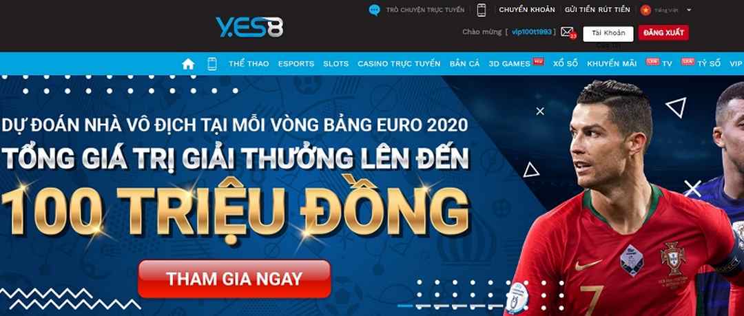 Yes8 - Nhà cái hoàn hảo với các dịch vụ cược uy tín, sôi động