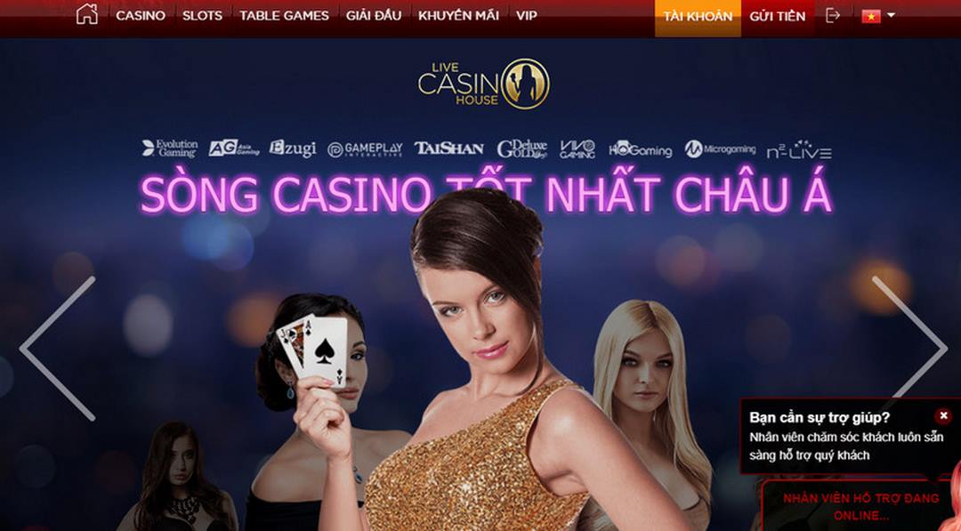 Tổng quan nhà cái Live Casino House